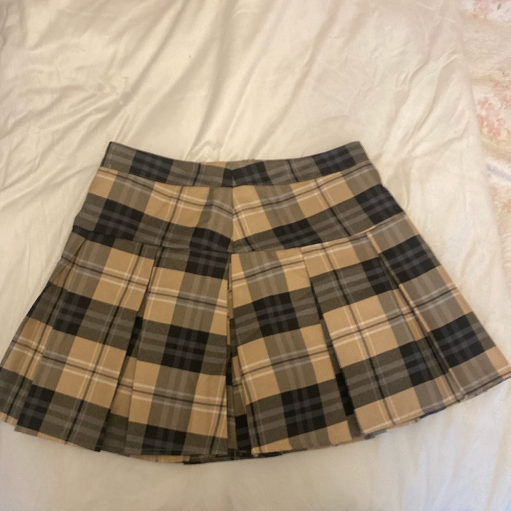 Plaid Mini-Skirt